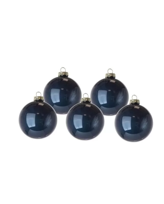 1 Pz Sfera Di Vetro 60Mm Blu Per Albero Di Natale>ARPIMEX Best Sale
