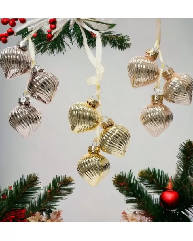 1Pz Addobbo Appendino Cipolla 3 Colori O3,5Cm Per Albero Di Natale>KAEMING Cheap