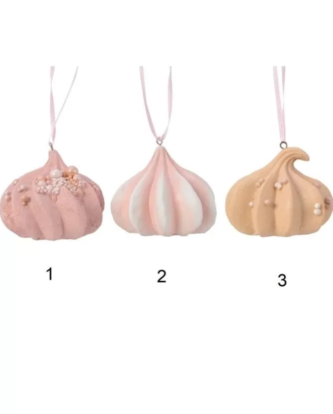 1Pz Addobbo Appendino Meringa In Poliresina O7Cm Per Albero Di Natale>KAEMING Clearance