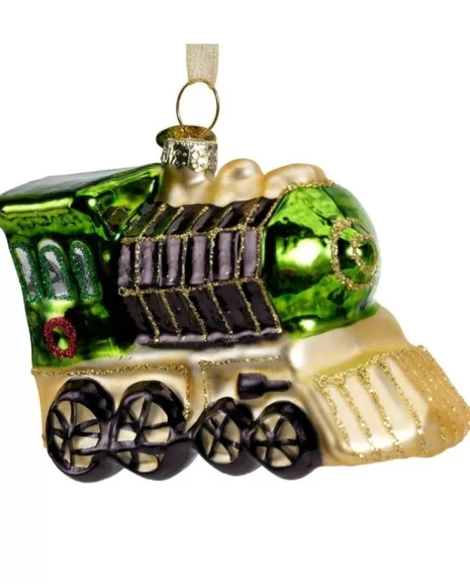 1Pz Addobbo Appendino Treno Di Vetro Per Albero Di Natale>KAEMING Flash Sale