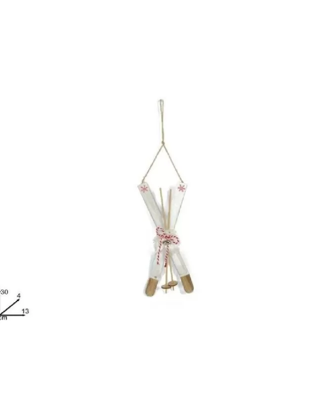 Addobbo Appendino Sci 30X4X13 Cm Per Albero Di Natale>DUE ESSE CHRISTMAS Clearance