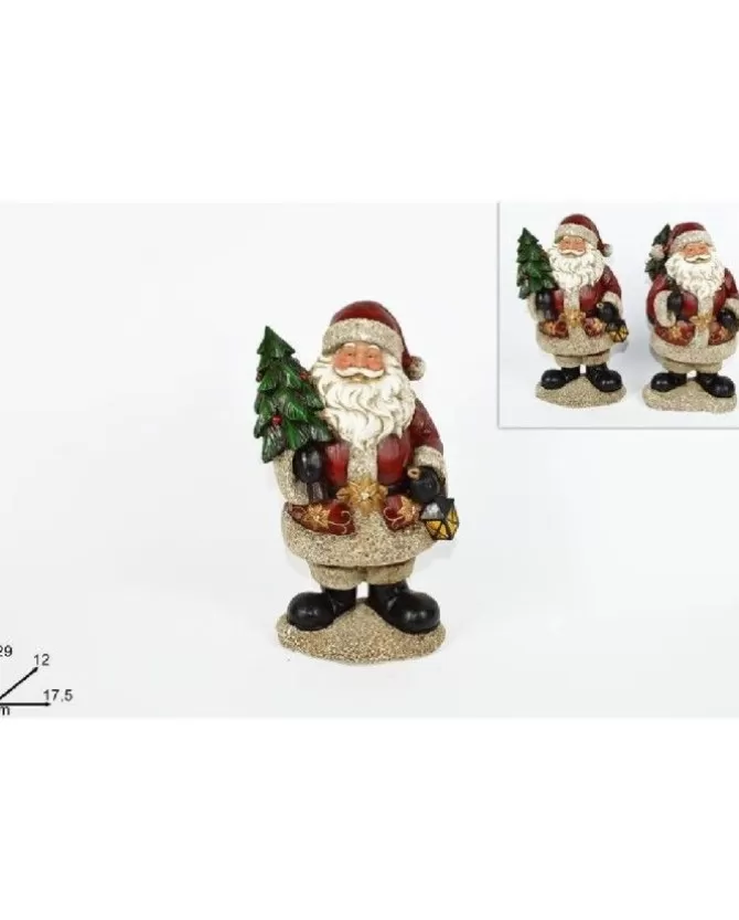 Addobbo Babbo Natale Con Alberello 29Cm>DUE ESSE CHRISTMAS Cheap