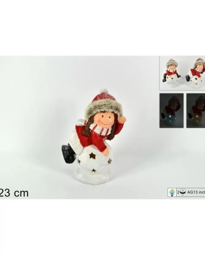 Addobbo Natalizio Lampada Con Luci 13Cm>DUE ESSE CHRISTMAS Flash Sale