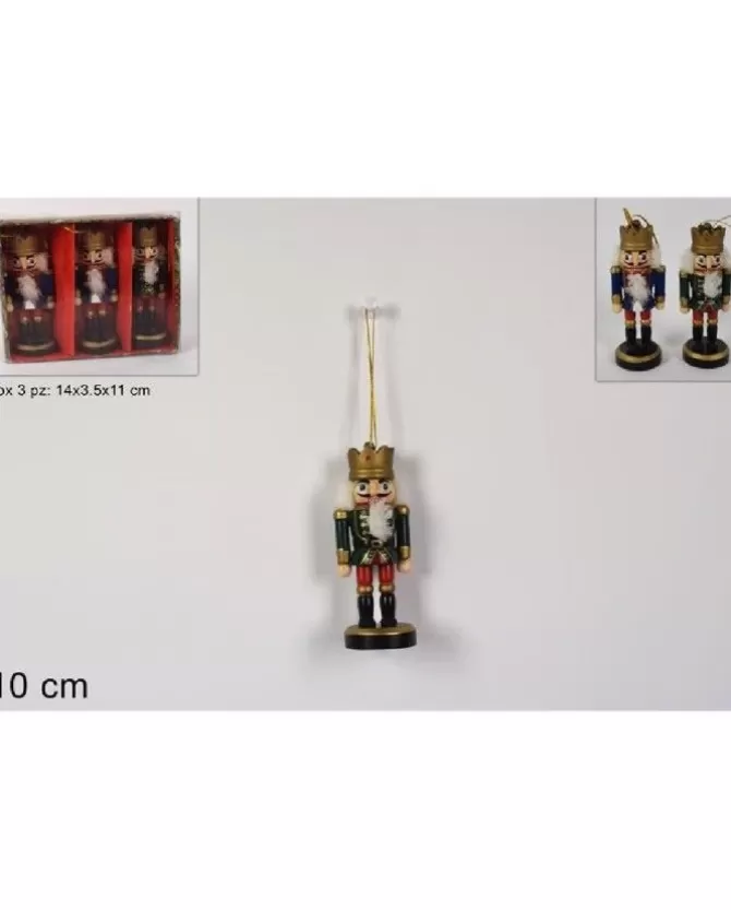 Addobbo Soldato Schiaccianoci In Legno 10 Cm 1Pz>DUE ESSE CHRISTMAS Hot