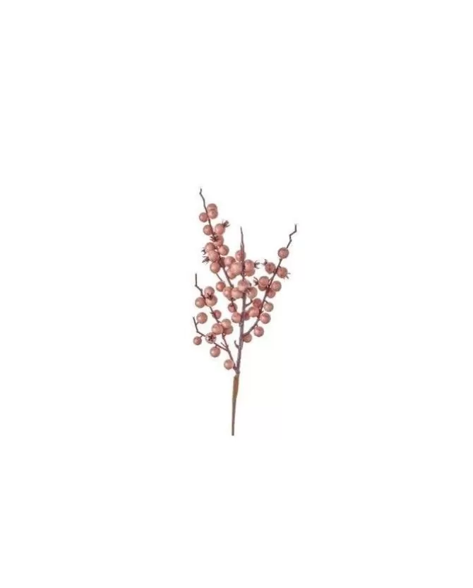 Addobbo Tralcio Bacche Cipria 38Cm Per Decorazioni Natalizie>ARPIMEX Fashion