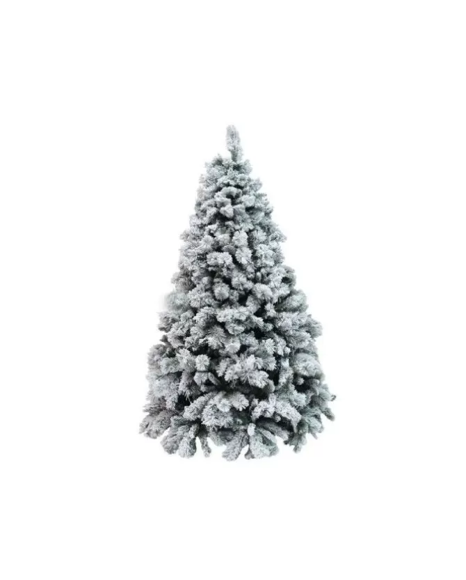 Albero Di Natale Bianco Innevato Milton 180 Cm | >XONE Best