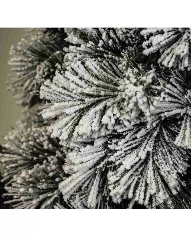 Albero Di Natale Carey Bianco Innevato H240 Cm Montaggio A Gancio>XONE Sale
