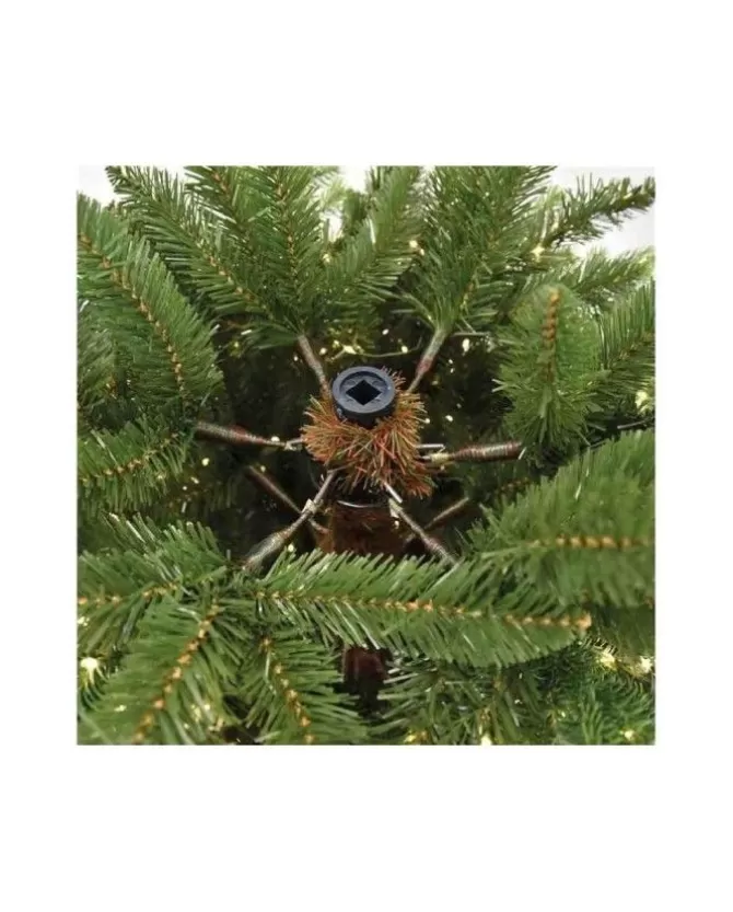 Albero Di Natale Madison 4000 Led 240 Cm Real Touch | >XONE New