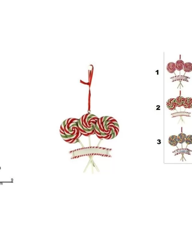 Appendino 3 Lecca Lecca Per Albero Di Natale>* New