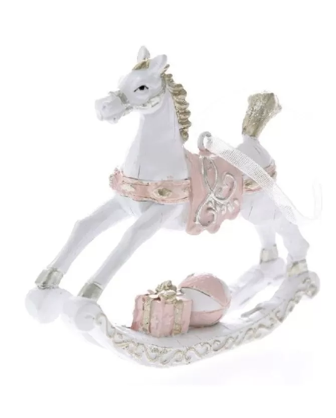 Appendino Cavallo A Dondolo 9X6Cm Per Albero Di Natale>* Cheap