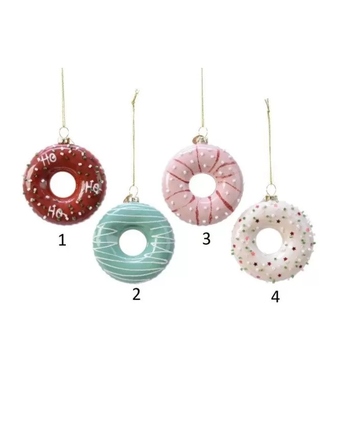 Appendino Ciambella In Vetro Colore Opaco In 4 Varianti>KAEMING Fashion