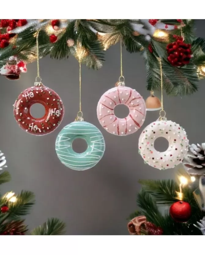 Appendino Ciambella In Vetro Colore Opaco In 4 Varianti>KAEMING Fashion