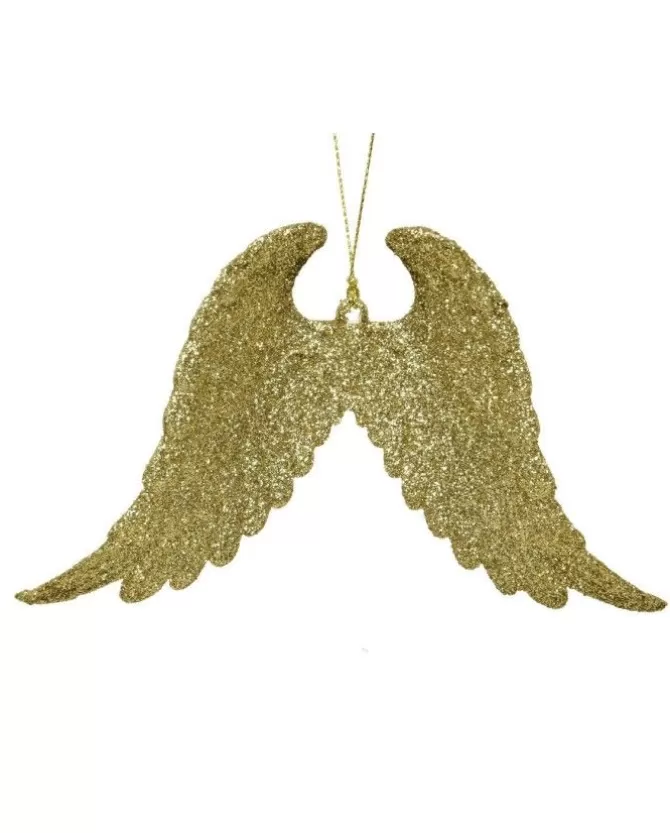 Appendino Decoro Da Albero 16 Cm Ali D'Angelo Glitterate>KAEMING Clearance