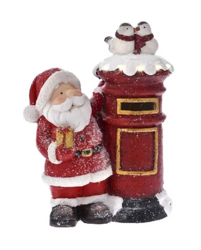 Babbo Natale Di Natale Con Mailbox 32X16 Cm>* Clearance