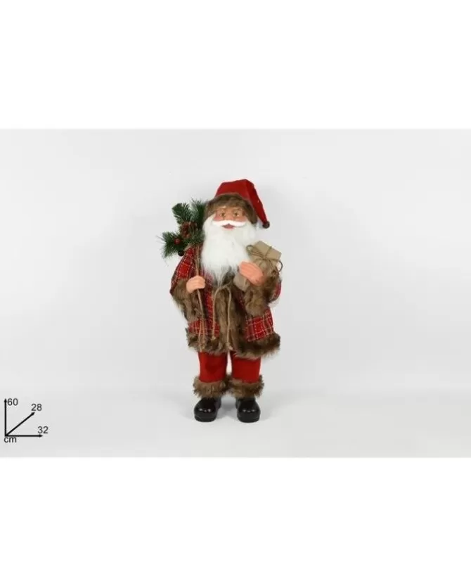 Babbo Natale Nordico 60 Cm Con Pacco Regalo>DUE ESSE CHRISTMAS Cheap