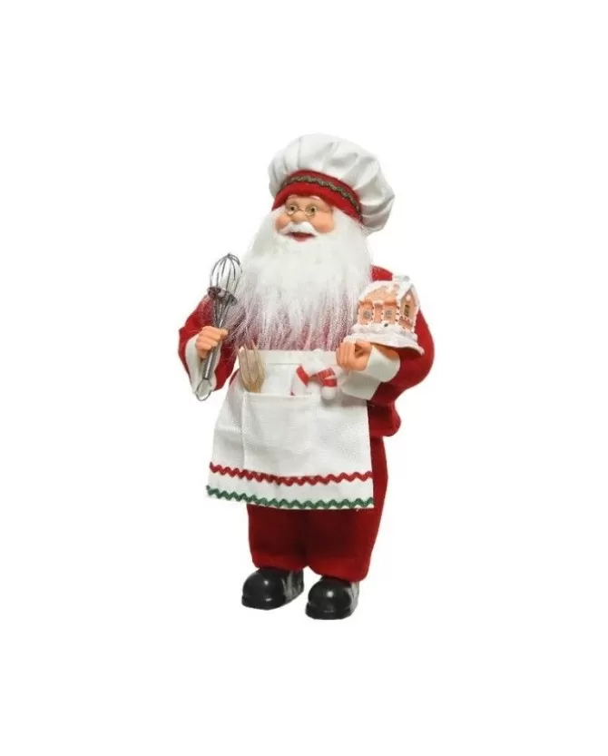 Babbo Natale Pasticciere Misura L20.00-W10.00-H30.00Cm>KAEMING Flash Sale