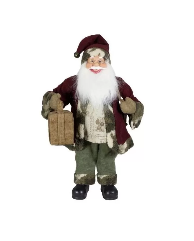 Babbo Natale Tim 60 Cm Con Valigia>* Shop