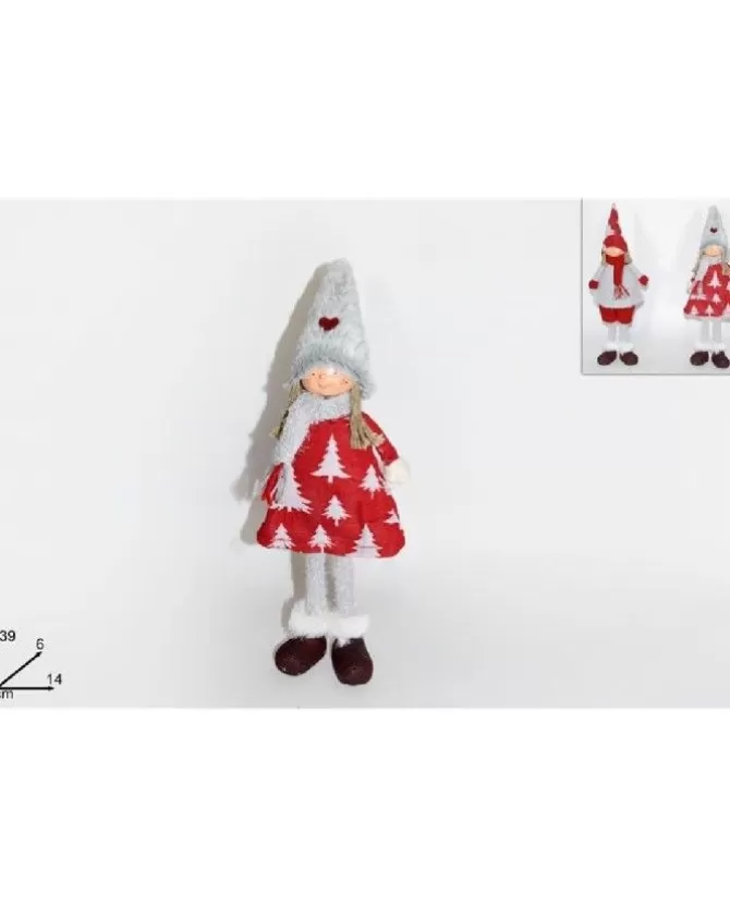 Bambola Natalizia 38Cm 2Varianti 1 Pz>DUE ESSE CHRISTMAS Fashion