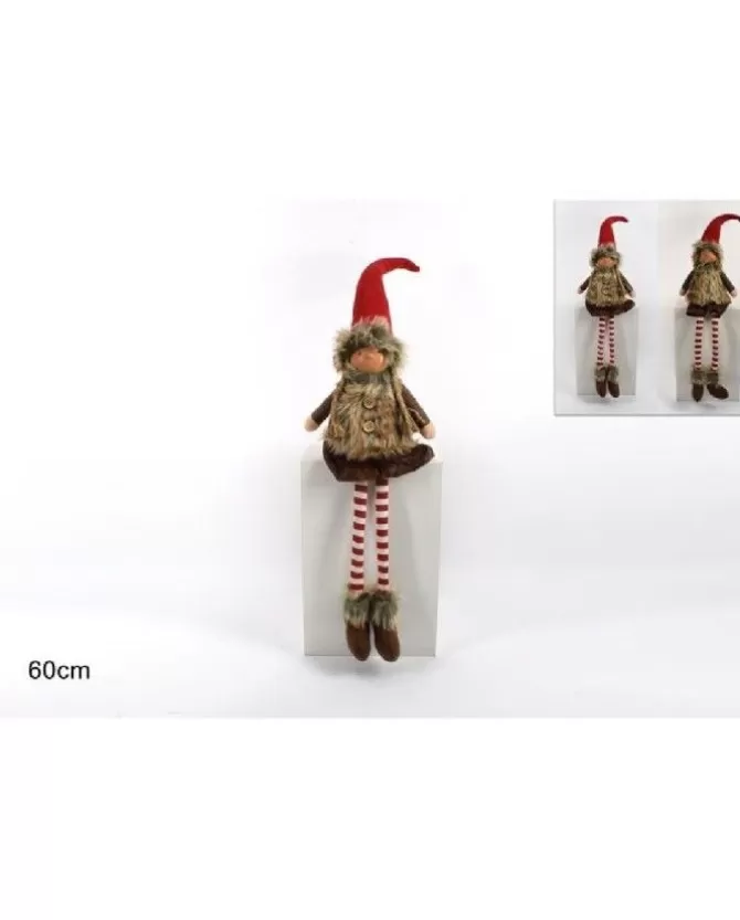 Bimbo O Bimba Di Natale Seduta 60Cm>DUE ESSE CHRISTMAS Best Sale