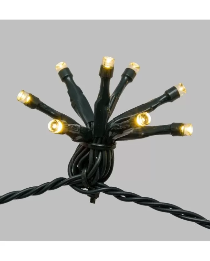 Catena Bunch Gx8 40 Gruppi Da 8 Led Bianco Caldo 4+16M>LOTTI Best