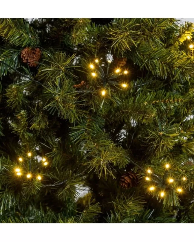 Catena Bunch Gx8 40 Gruppi Da 8 Led Bianco Caldo 4+16M>LOTTI Best