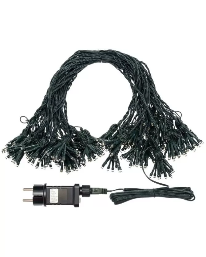 Catena Bunch Gx8 40 Gruppi Da 8 Led Bianco Caldo 4+16M>LOTTI Best