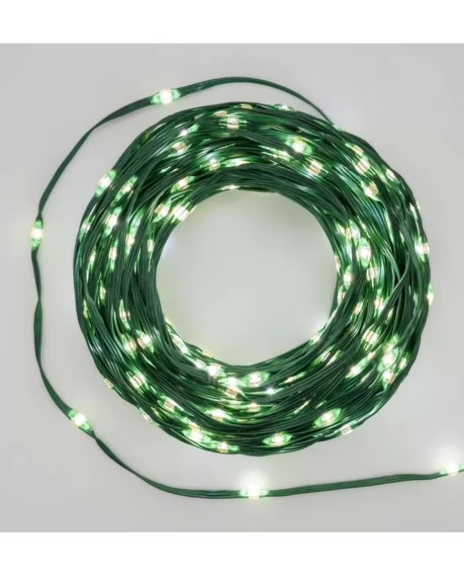 Catena Lineare 600 Gocce Di Luce Led 360° Bianco Catena Lineare 45M Mt>LOTTI Shop