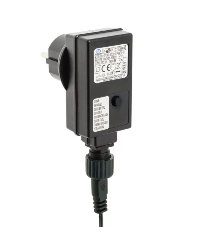 Catena Luci 320 Led Per Albero Di Natale 320 Led Rosso Con Controller>LOTTI New