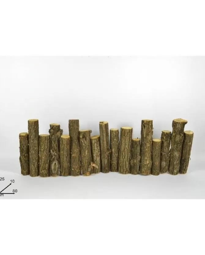 Decorazioni Steccato Di Legno Con Tronchi Per Albero Di Natale 80 Cm>DUE ESSE CHRISTMAS Best Sale