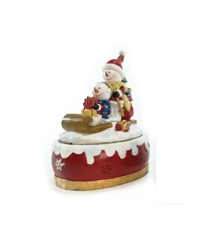 Decoro Natalizio Carillon Con Musica E Movimento 15 Cm In 3 Varianti>GENERAL TRADE Cheap