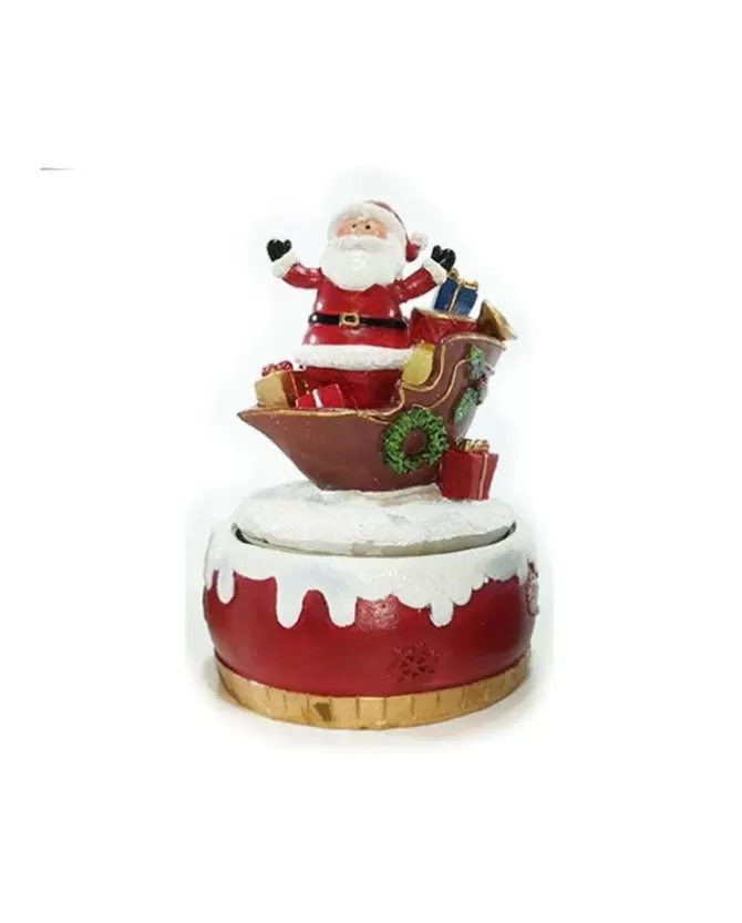 Decoro Natalizio Carillon Con Musica E Movimento 15 Cm In 3 Varianti>GENERAL TRADE Cheap