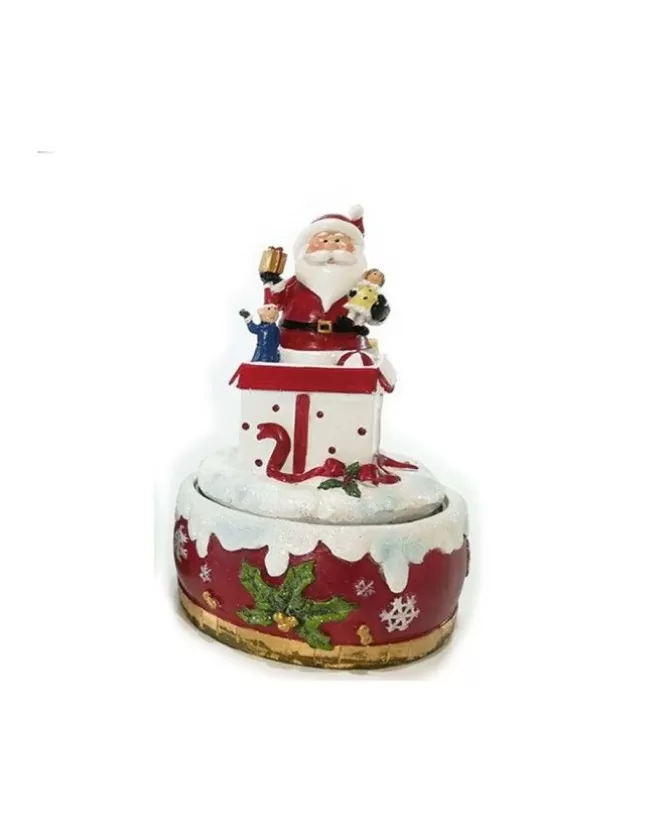 Decoro Natalizio Carillon Con Musica E Movimento 15 Cm In 3 Varianti>GENERAL TRADE Cheap