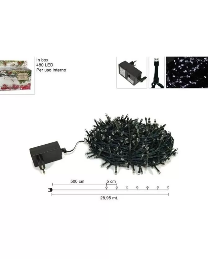 Luci Minilucciole 480 Led In Scatola Uso Interno Per Albero Di Natale 28,95 Mt>DUE ESSE CHRISTMAS Shop