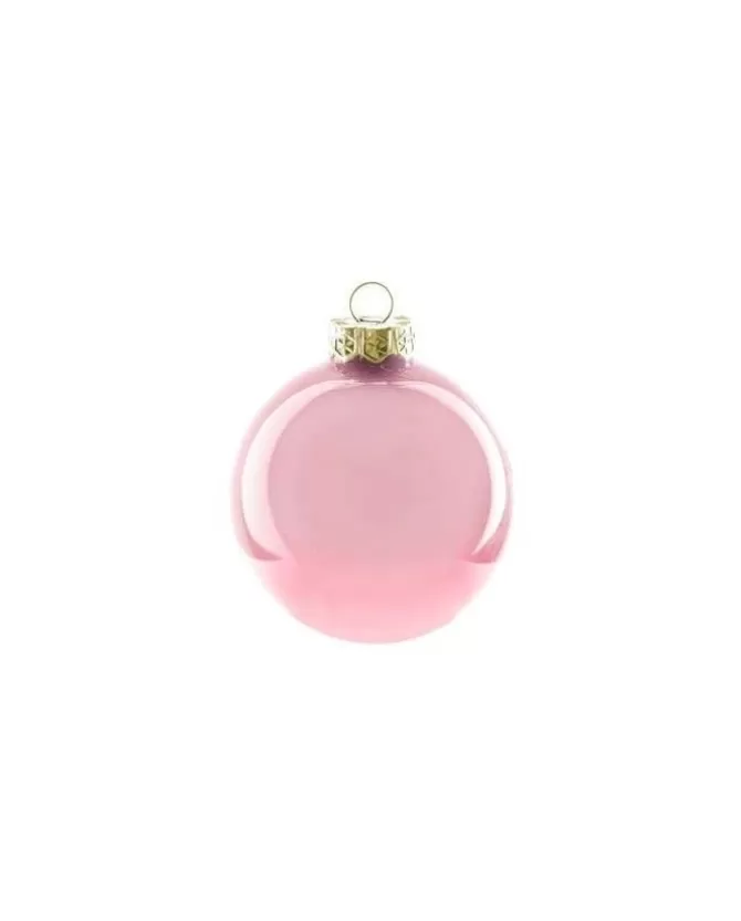 Pallina Sfera Di Vetro Liscia 150Mm Rosa Per Albero Di Natale 1Pz>ARPIMEX Online