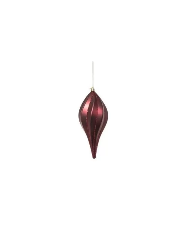 Pendente Di Vetro 20Cm Burgundy Per Albero Di Natale>ARPIMEX Flash Sale