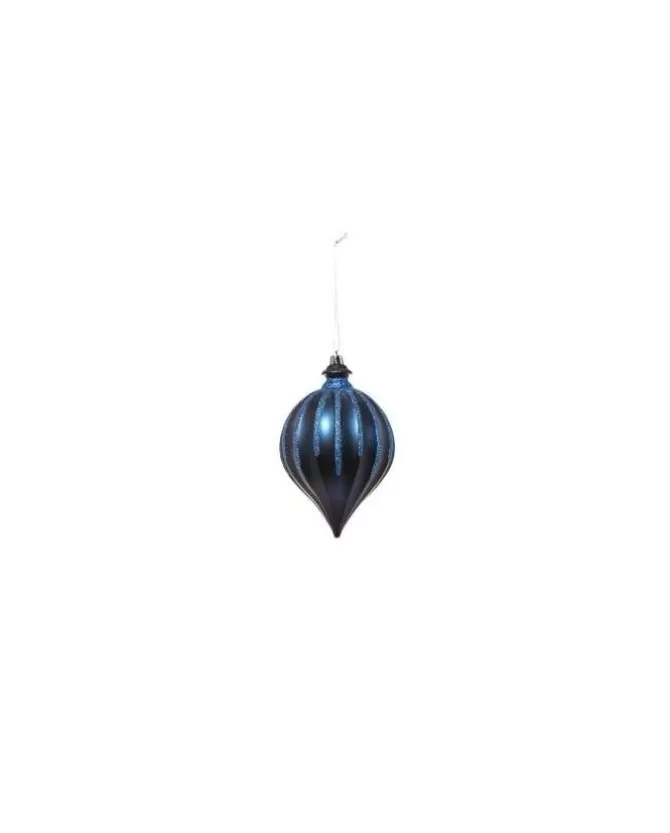 Pendente Tondo Di Vetro 15Cm Blu Per Albero Di Natale>ARPIMEX Outlet