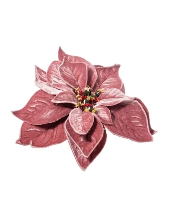 Pick Poinsettia Deluxe Velvet 20Cm Malva 20Cm Per Decorazioni Natalizie>ARPIMEX Hot