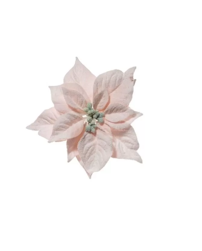 Pick Poinsettia Innevata Pvc 23Cm Cipria Per Decorazioni Natalizie>ARPIMEX Outlet