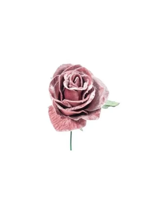 Pick Rosino Deluxe Velvet 16Cm Malva Per Decorazioni Natalizie>ARPIMEX Hot