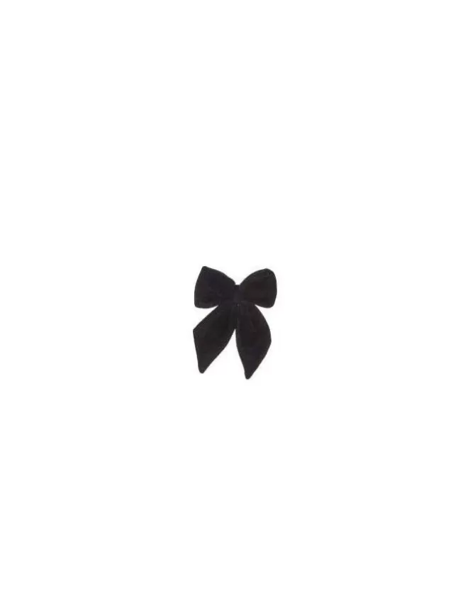Puntale Fiocco Di Velluto Nero 13X15Cm Per Decorazione Albero Di Natale>ARPIMEX Flash Sale