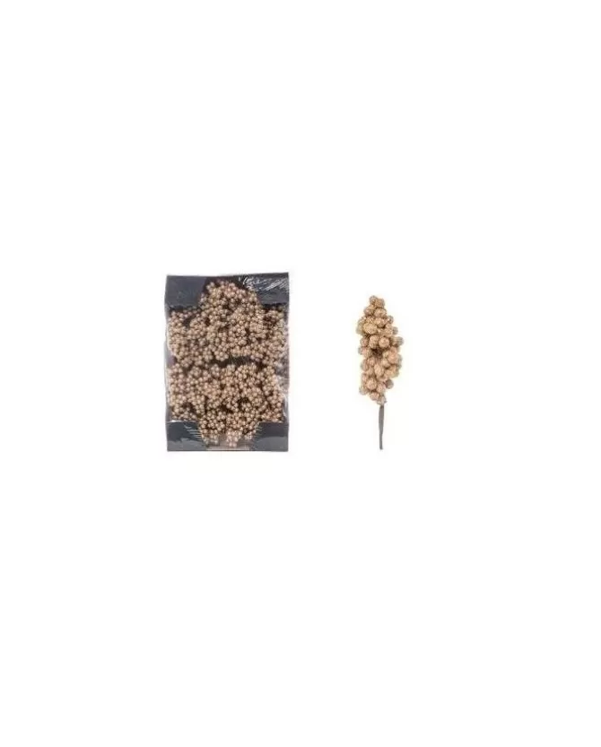 Rametto Bacche 15Cm Oro Per Decorazioni Di Natale 1Pz>ARPIMEX Fashion