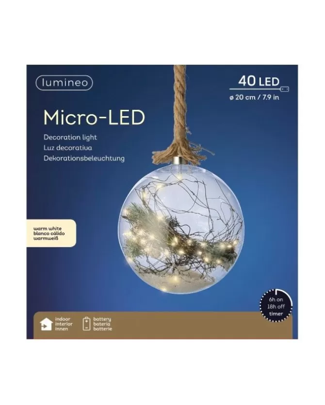 Sfera Luminosa Con Microled Diametro 20 Cm>KAEMING Sale