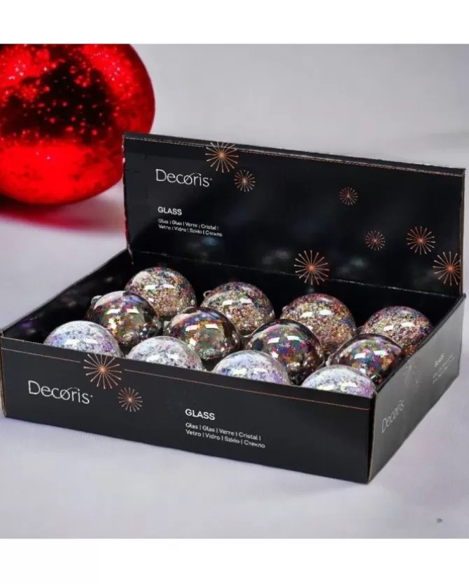 Sfera Pallina In Vetro Decorata Multicoore>KAEMING Online
