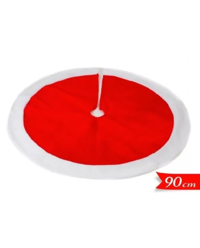 Tappeto Copri Base Per Albero Di Natale 90 Cm>* Discount