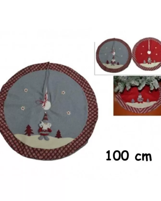 Tappeto Per Albero Di Natale Diametro 100Cm>DUE ESSE CHRISTMAS New