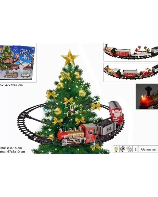 Trenino Natalizio Per Albero Di Natale Pista O87,5 Cm>DUE ESSE CHRISTMAS Best