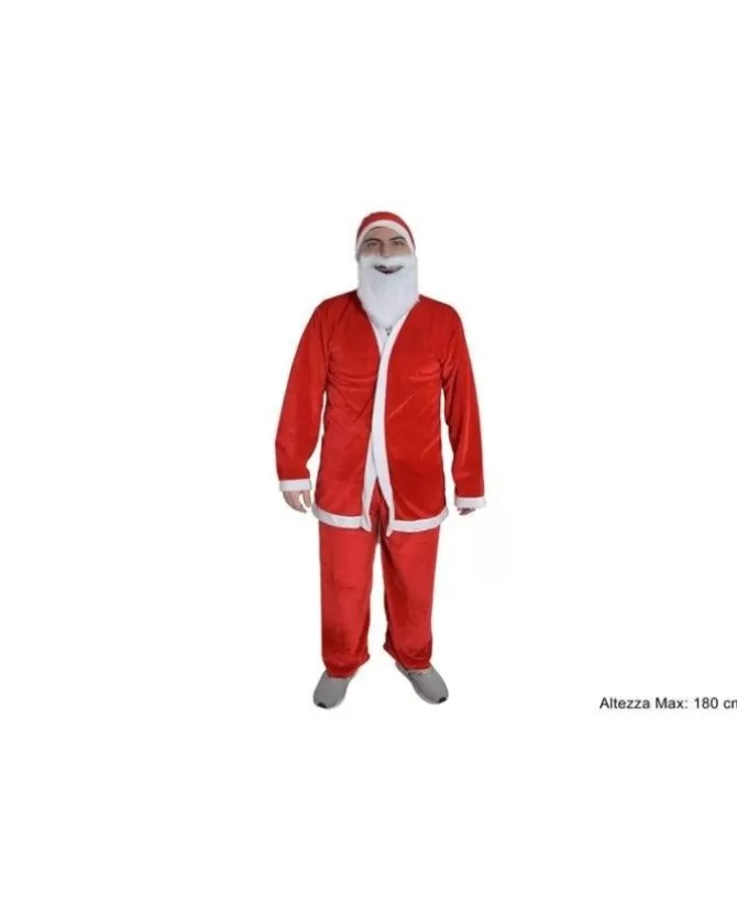 Vestito Babbo Natale Velluto Adulto 180Cm>DUE ESSE CHRISTMAS Online