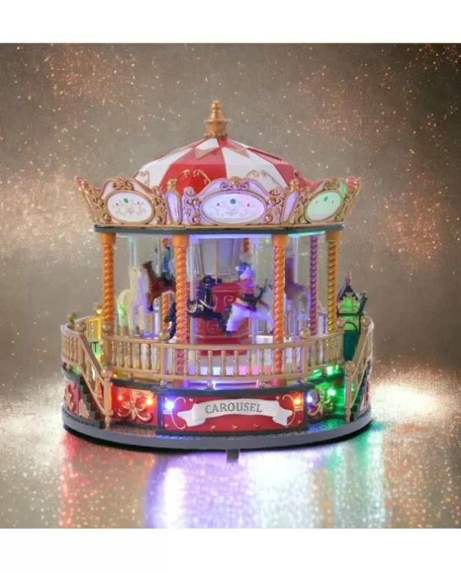 Villaggio Giostrina Carosello Con Led Multicolor>KAEMING Best