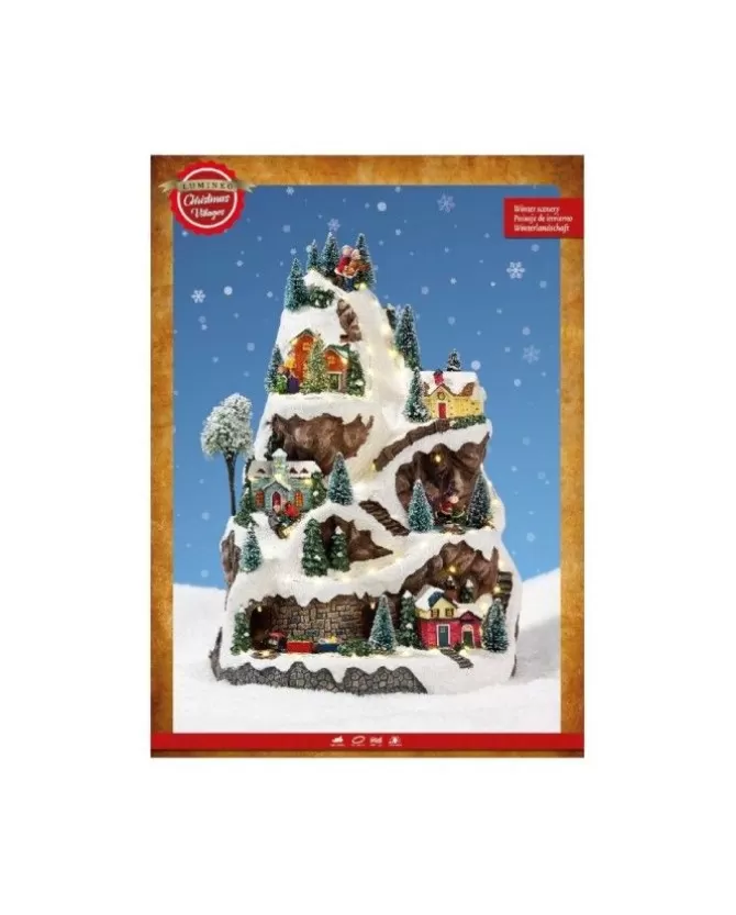Villaggio Giostrina Montagna Con Treno>* Clearance